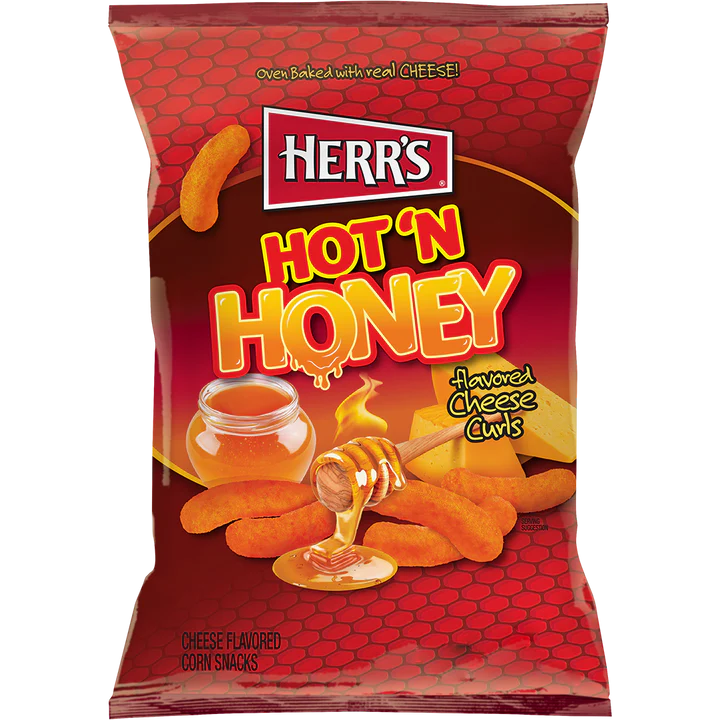 Hot 'n Honey Cheese Curls